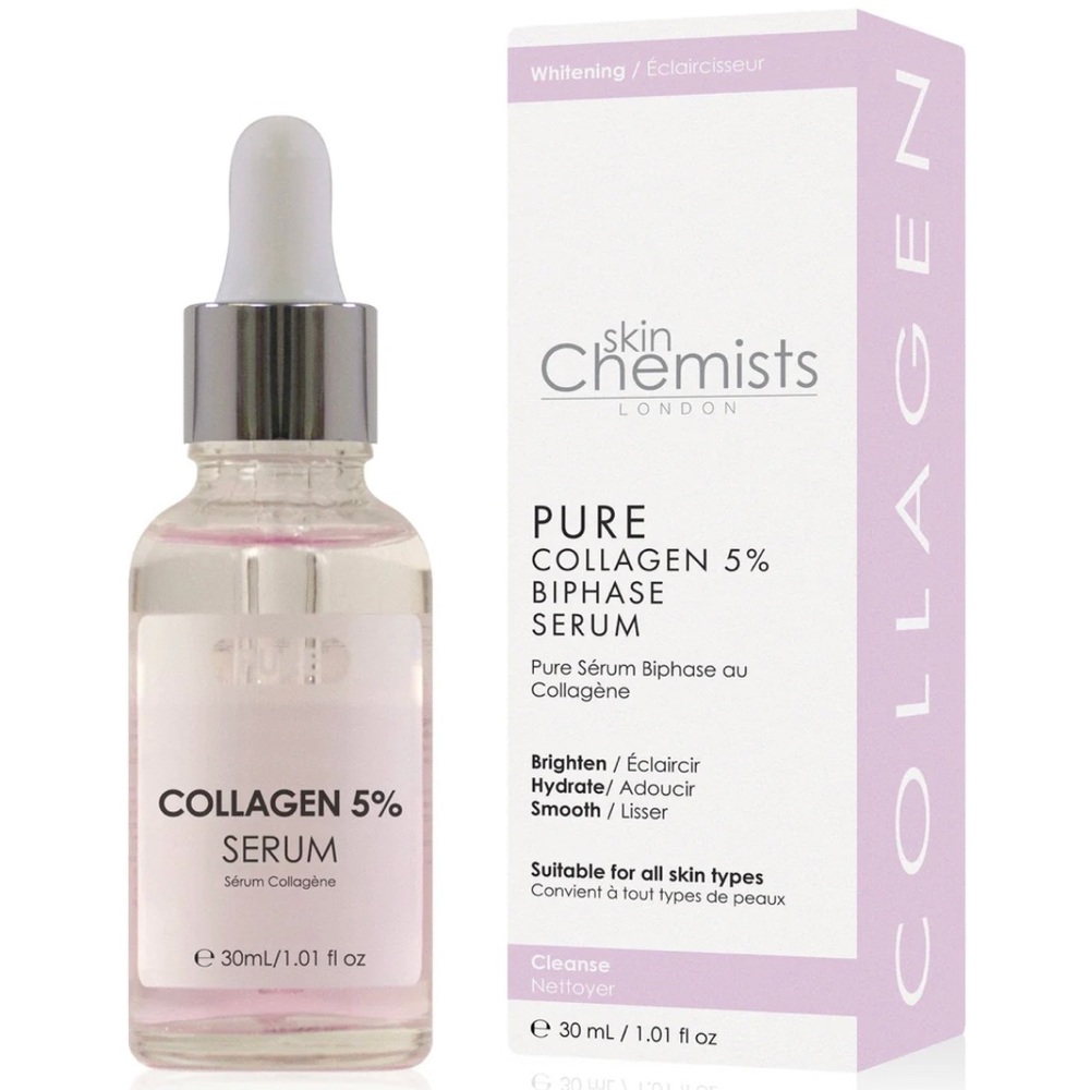 skinChemists Pure Collagen 5% Biphase Serum 30ml
